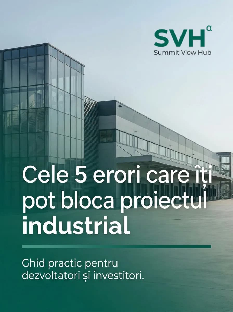 Cele 5 erori care iti pot bloca proiectul industrial